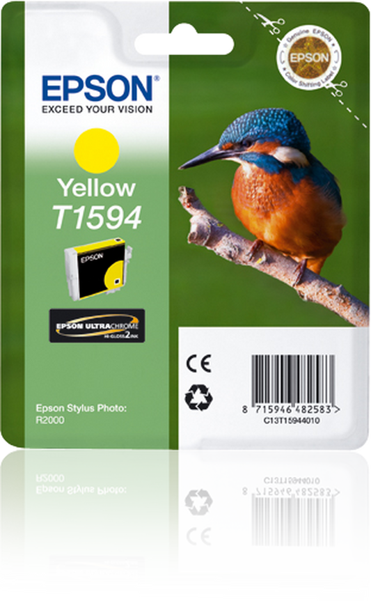 Genuine Epson T1594 Yellow Ink Cartridge
