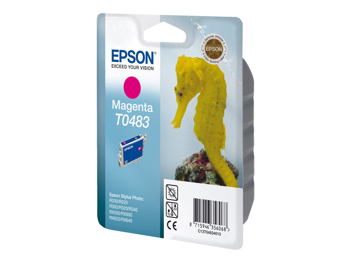 Genuine Epson T0483 Magenta Ink Cartridge