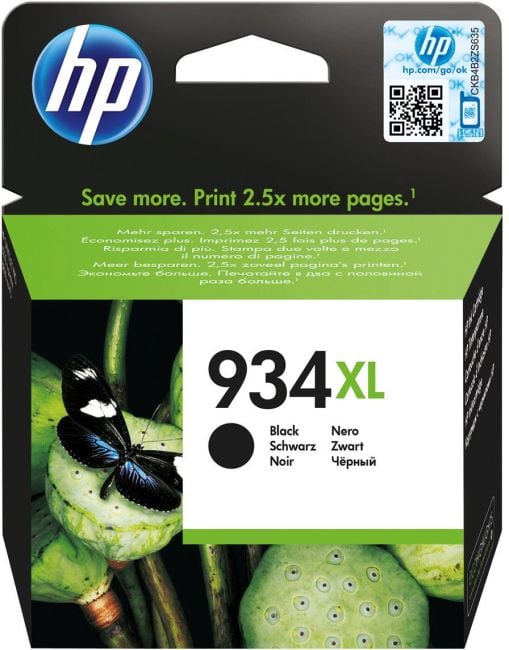 Genuine HP 934XL Black High Capacity Ink Cartridge C2P23AE