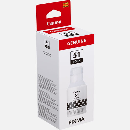 Genuine Canon GI-51 Black Ink Bottle 4529C001