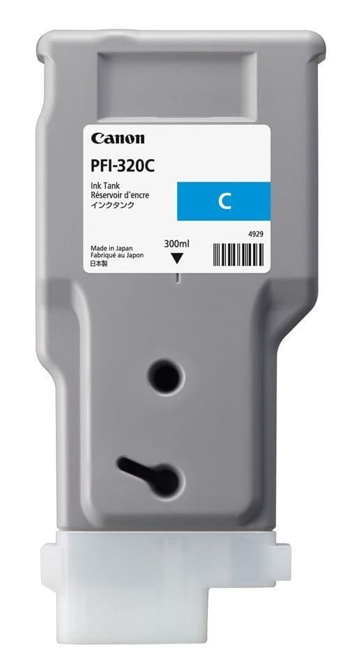 Genuine Canon PFI-320C Cyan Ink Cartridge (2891C001AA)