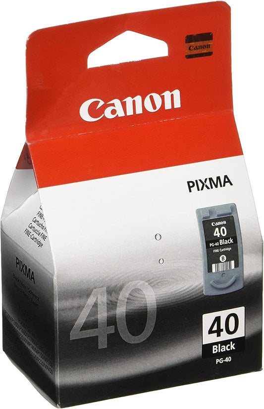 Genuine Canon Pixma PG-40 Black Ink Cartridge 0615B001 (VAT Included) - Free P+P