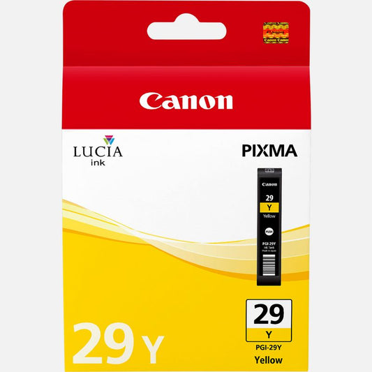 Genuine Canon PGI-29 Yellow Ink Cartridge 4875B001