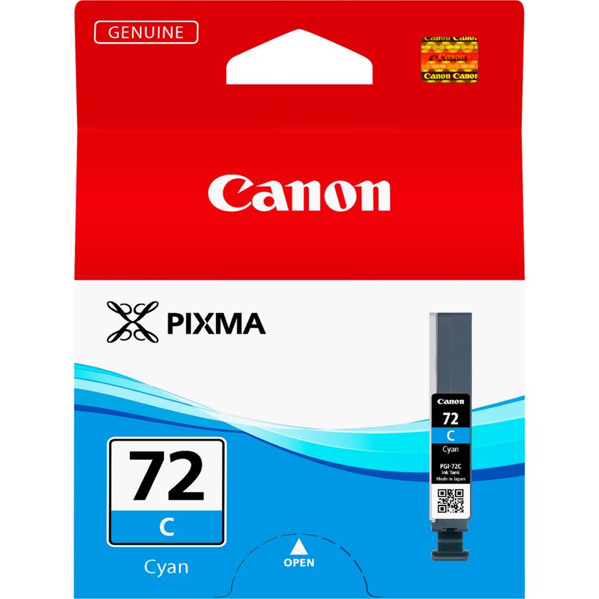 Genuine Canon PGI-72 Cyan Ink Cartridge