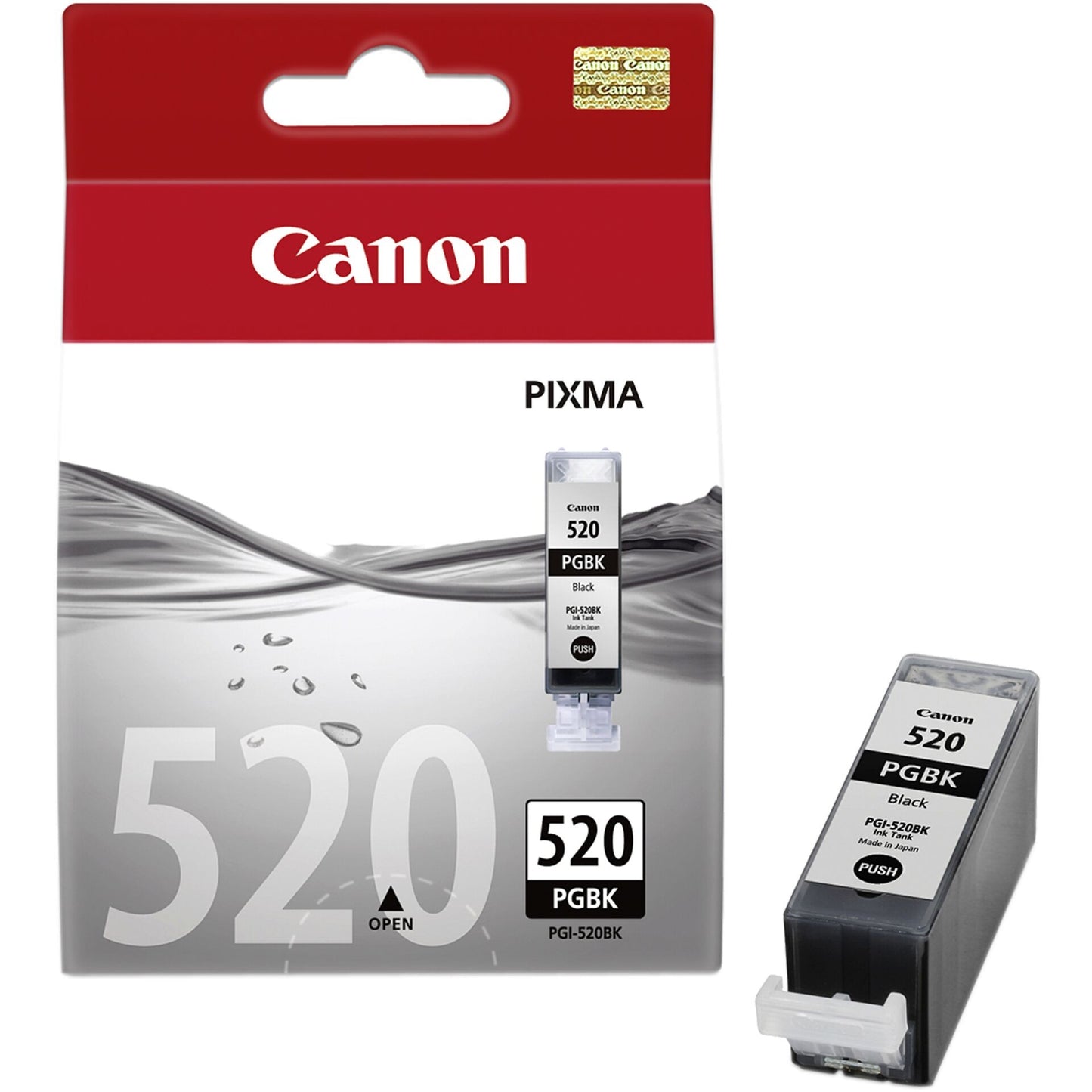 Genuine Canon PGI-520PGBK Black Ink Cartridge 2932B001