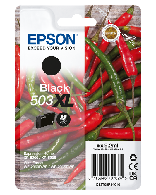 Genuine Epson 503XL Black Ink Cartridge
