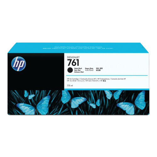 Genuine HP 761 Matte Black Ink Cartridge CM997A