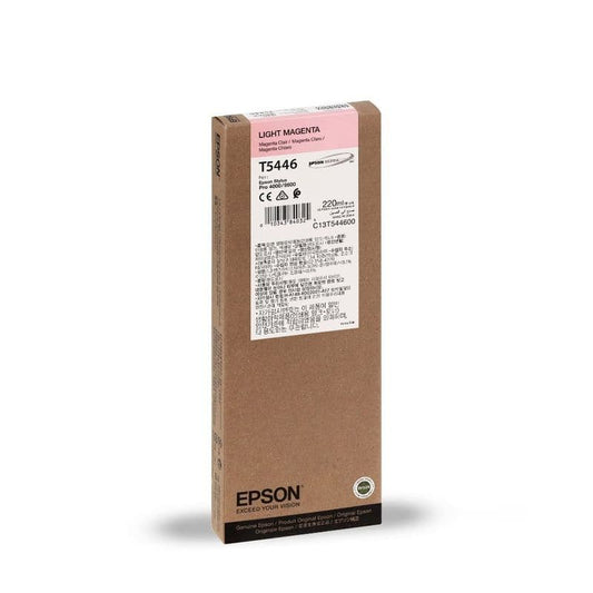 Genuine Epson T5446 Light Magenta Ink Cartridge 220ml