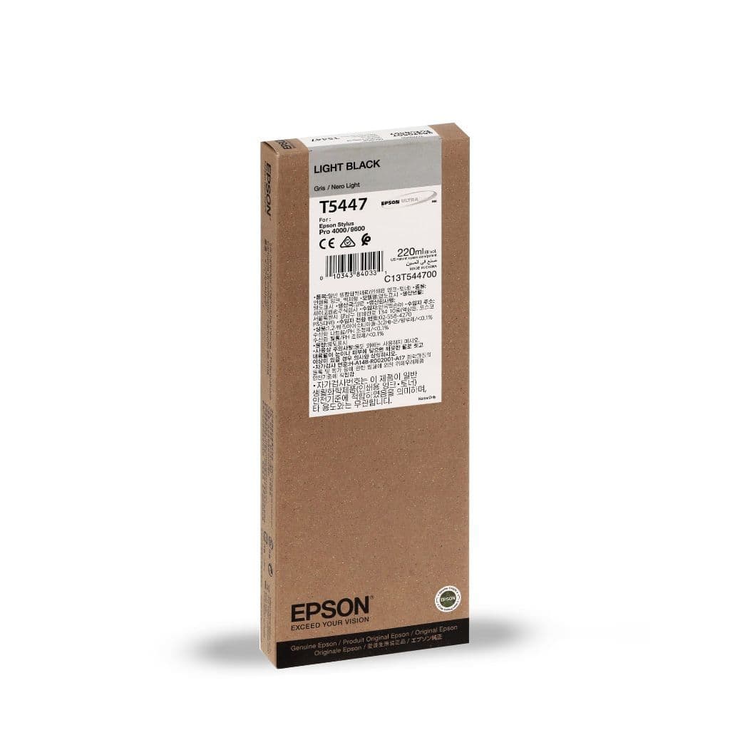 Genuine Epson T5447 Light Black Ink Cartridge C13T544700