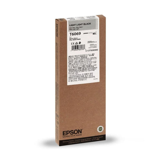 Genuine Epson T6069 Light Light Black Ink Cartridge