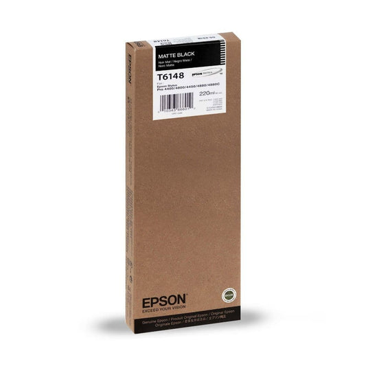 Genuine Epson T6148 Matte Black Ink Cartridge