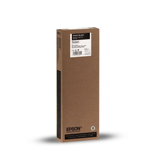 Genuine Epson T6361 Photo Black Ink Cartridge