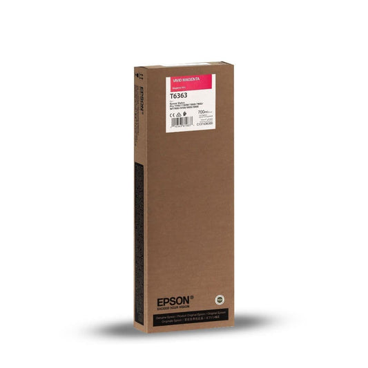Genuine Epson T6363 Vivid Magenta Ink Cartridge