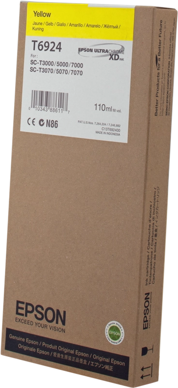 Genuine Epson T6924 Yellow Ink Cartridge 110ml