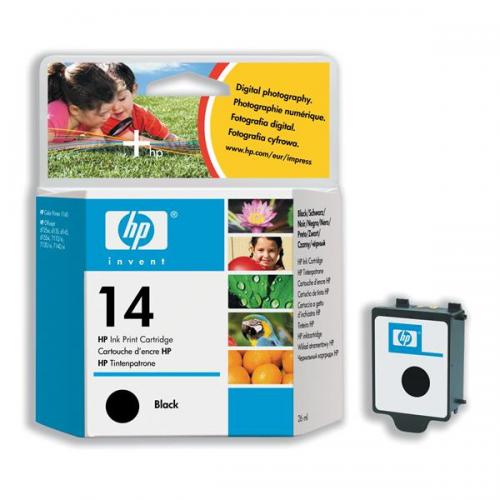 Genuine HP 14 Black Ink Cartridge C5011DE