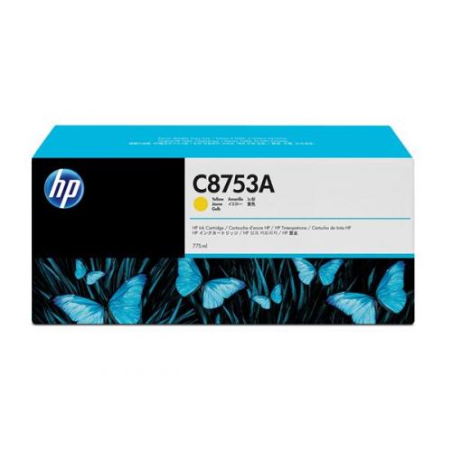 Genuine HP C8753A Yellow Ink Cartridge