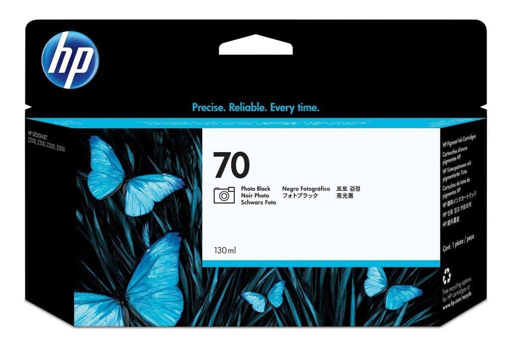 Genuine HP 70 Photo Black Ink Cartridge C9449A