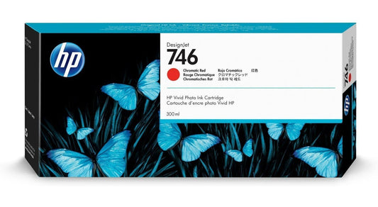 Genuine HP 746 Chromatic Red Ink Cartridge P2V81A
