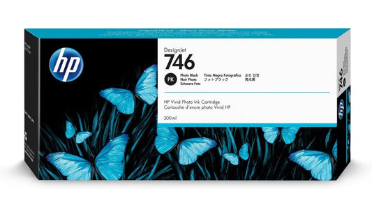 Genuine HP 746 Photo Black Ink Cartridge P2V82A