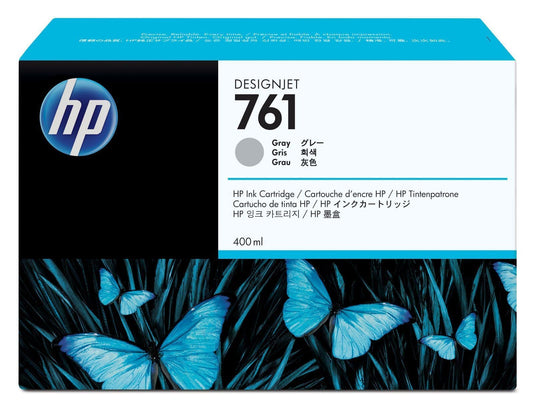Genuine HP 761 Grey Ink Cartridge 400ml CM995A