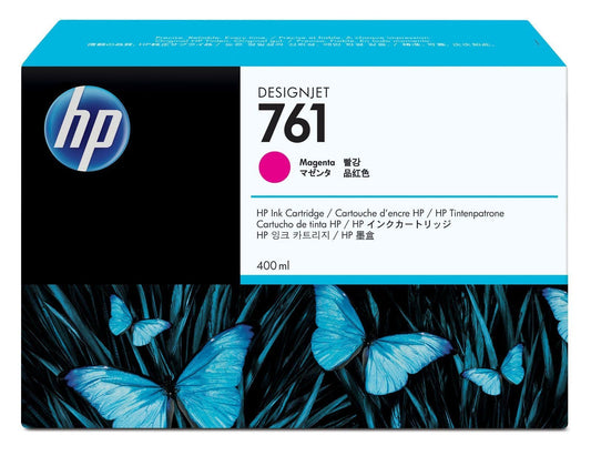 Genuine HP 761 Magenta Ink Cartridge CM993A