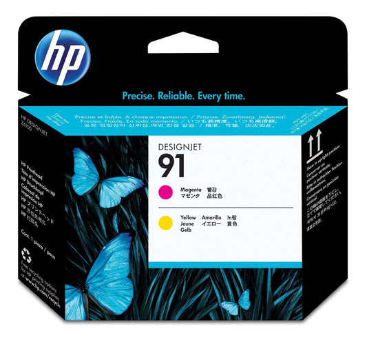 Genuine HP 91 Magenta/Yellow Printhead C9461A