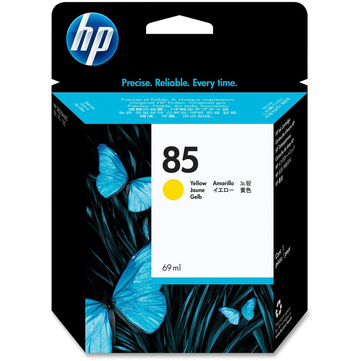 Genuine HP 85 Yellow Ink Cartridge C9427A
