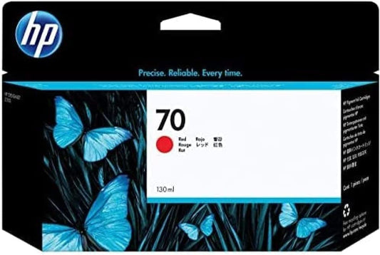 Genuine HP 70 Red Ink Cartridge C9456A