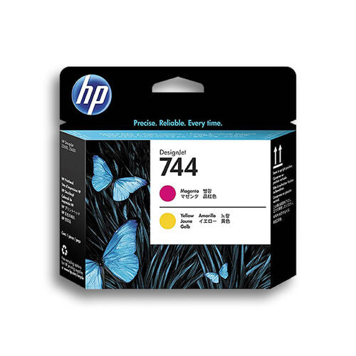 Genuine HP 744 Magenta/Yellow Printhead F9J87A