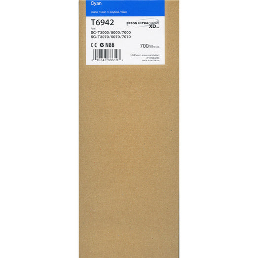 Genuine Epson T6942 Cyan Ink Cartridge C13T694200