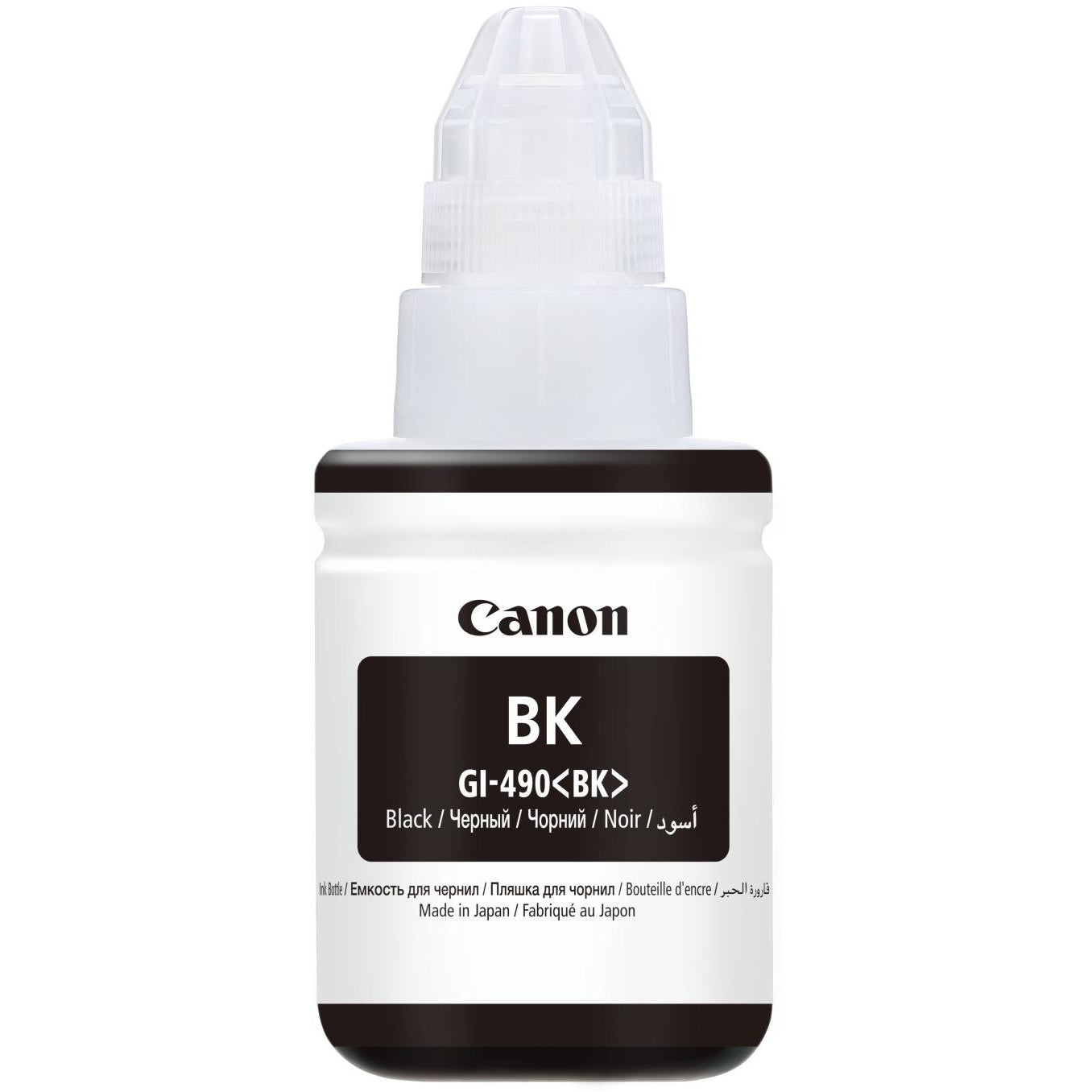 Genuine Canon GI-490 Black Ink Bottle