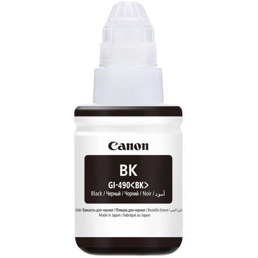 Genuine Canon GI-490 Black Ink Bottle