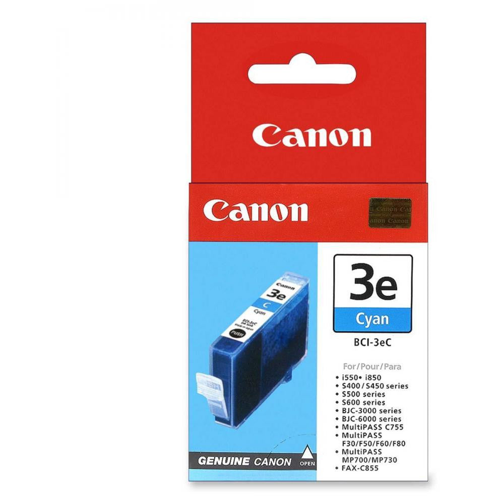 Genuine Canon BCI-3e Cyan Ink Cartridge 4480A002