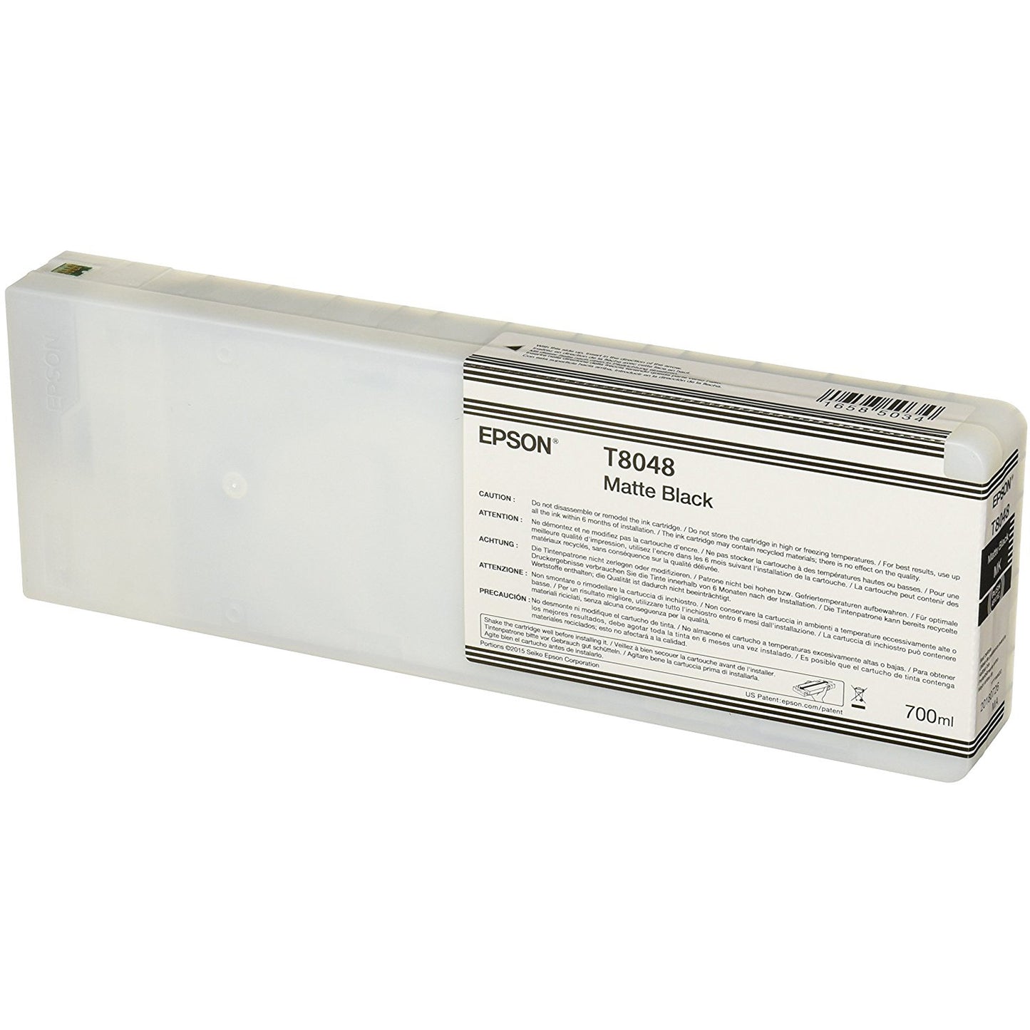 Genuine Epson T8048 Matte Black High Capacity Ink Cartridge C13T804800