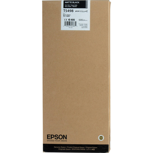 Genuine Epson T5498 Matte Black Ink Cartridge C13T549800