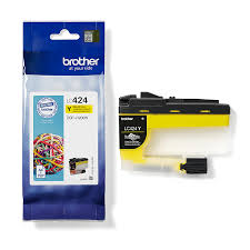 Genuine Brother LC424 Yellow Ink Cartridge