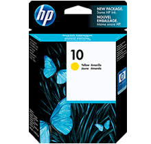 Genuine HP 10 Yellow Ink Cartridge C4842A