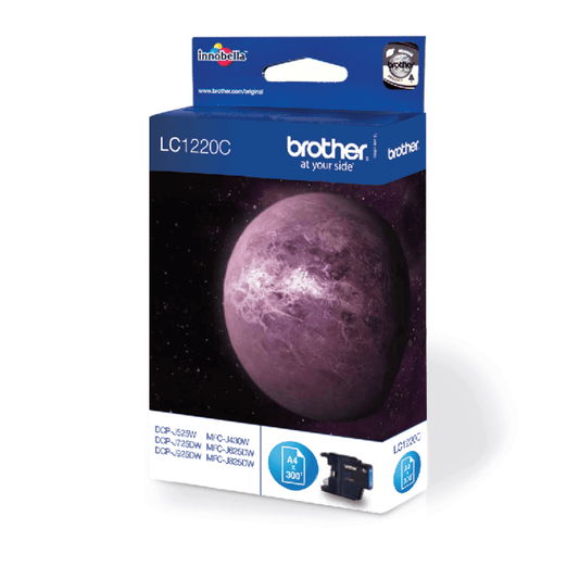 Genuine Brother LC1220 Cyan Ink Cartridge