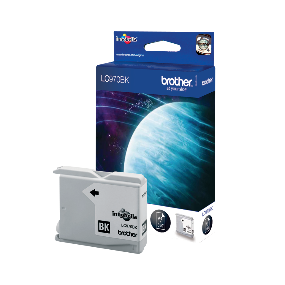 Genuine Brother LC970BK Black Ink Cartridge