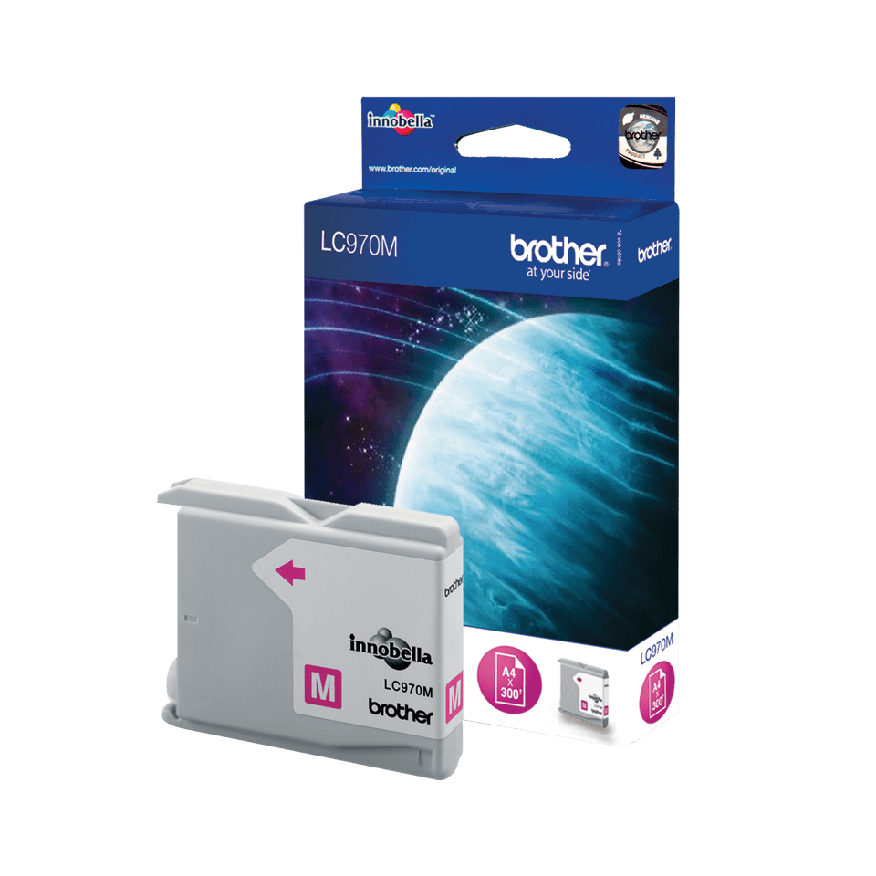Genuine Brother LC970M Magenta Ink Cartridge