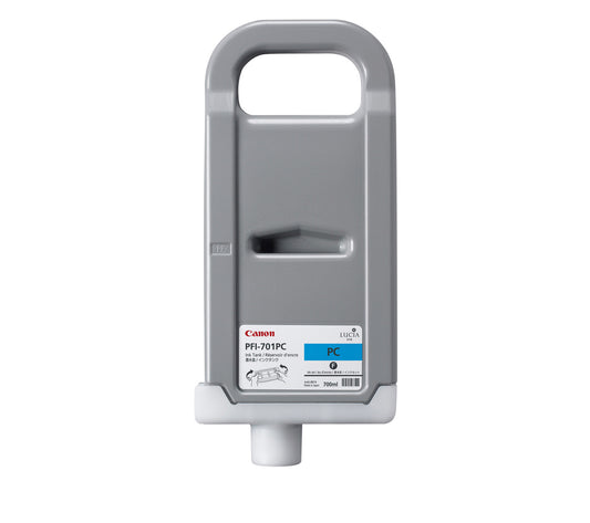 Genuine Canon PFI-701PC Photo Cyan Ink Cartridge 0904B005