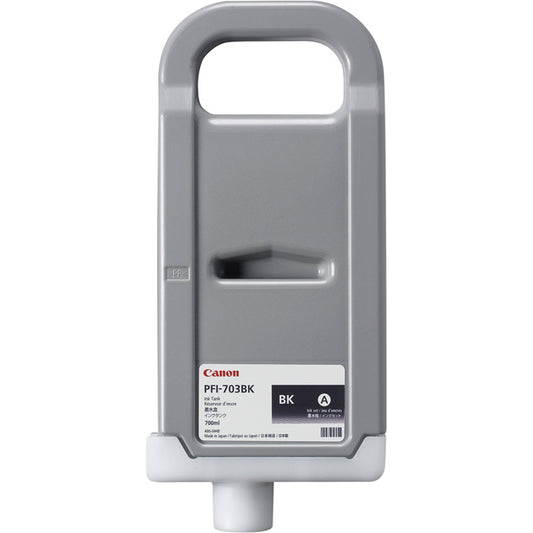 Genuine Canon PFI-703BK Black Ink Cartridge
