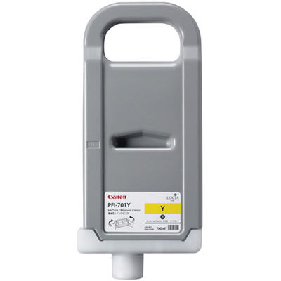 Genuine Canon PFI-701Y Yellow Ink Cartridge 0903B005
