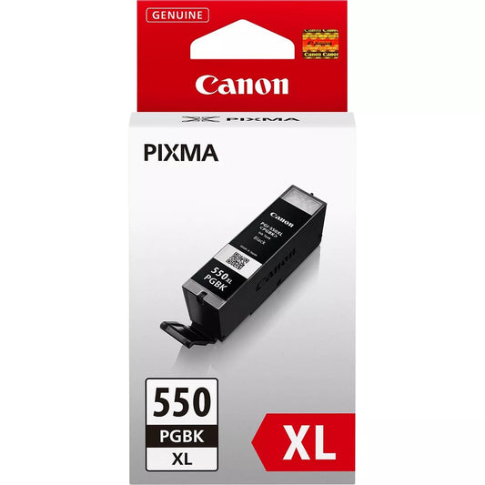 Genuine Canon PGI-550PGBK XL Black High Capacity Ink Cartridge (VAT Included) - Free P+P