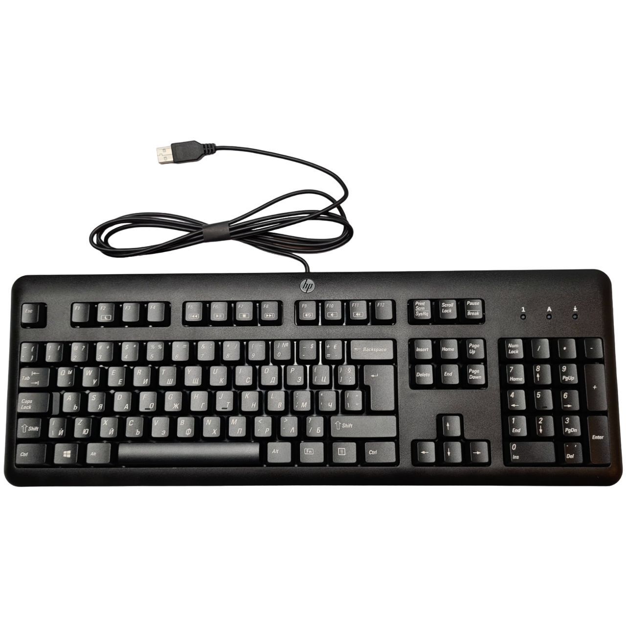 HP USB UK Keyboard - Black