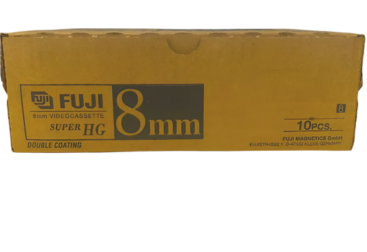 Fujifilm SHG P5-90 8mm Video Cassette Pack of 10
