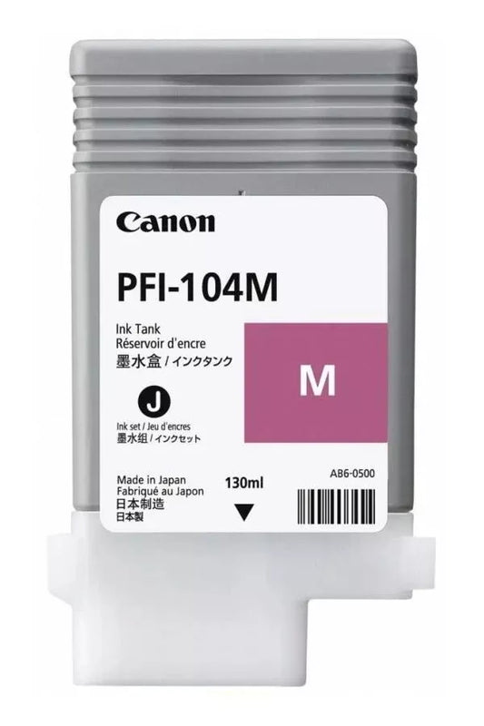 Genuine Canon PFI-104M Magenta Ink Cartridge 3631B001