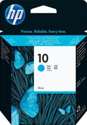 Genuine HP 10 Cyan Ink Cartridge C4841A