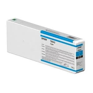 Genuine Epson T8042 Cyan High Capacity Ink Cartridge C13T804200