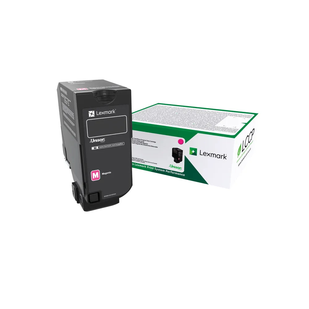 Genuine Lexmark 74C2HME  Magenta Toner Cartridge (VAT included)